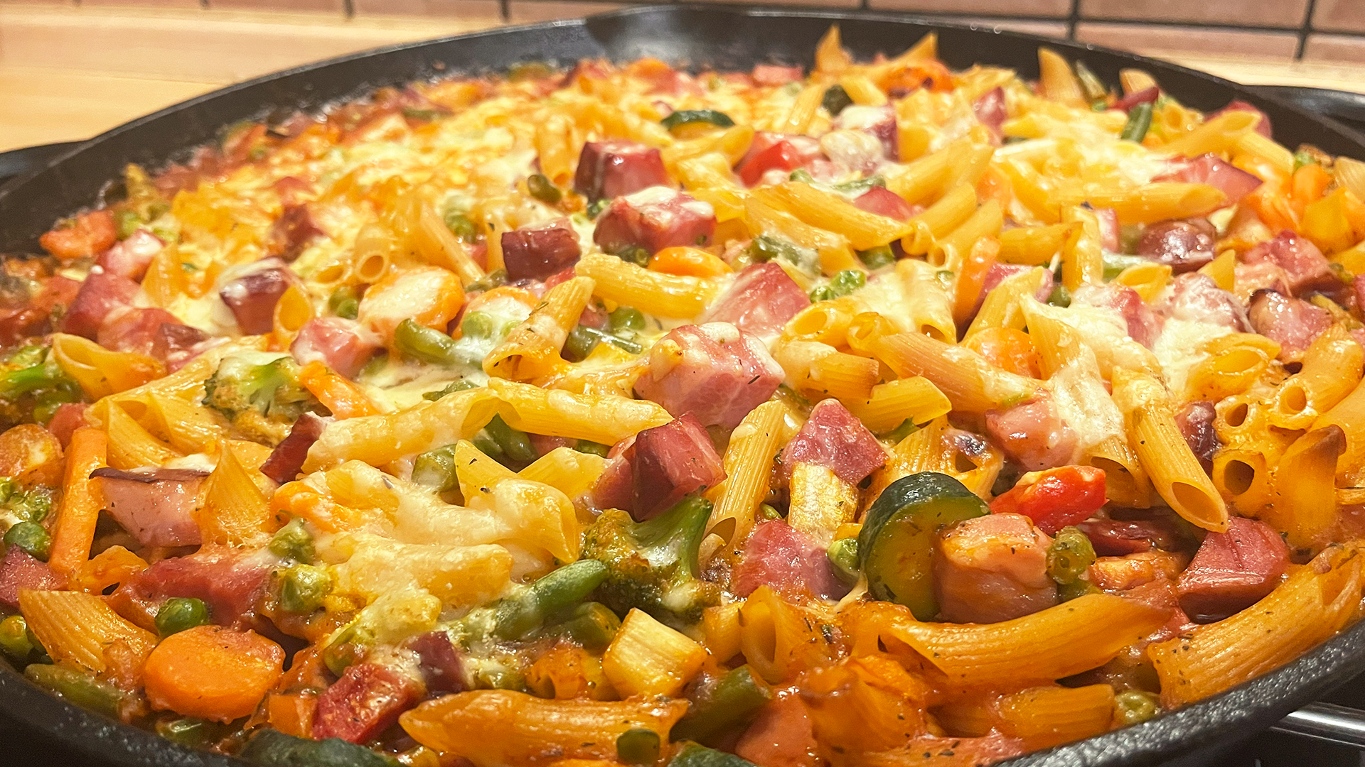 Schneller Nudelauflauf