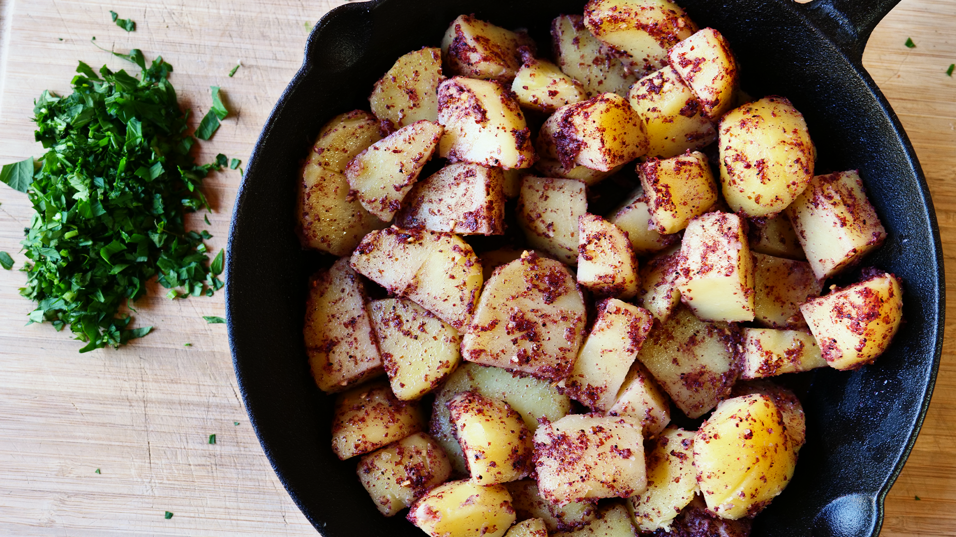 Sumach-Kartoffeln